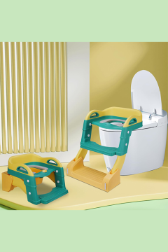 Adaptador y bacín de baño para niños 2 en 1